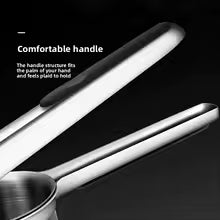 Manual Stainless Steel Juicer & Press – Multi-Purpose Lemon, Fruit, and Vegetable Squeezer