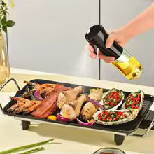 Olive Oil Spray Bottle – 200/300/500ML, Refillable Kitchen Dispenser for Cooking & Air Fryer