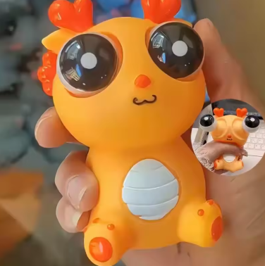 Cute Colorful Pop-Out Eyes Toy – Fun Sensory Squeeze for Kids in Multiple Colors
