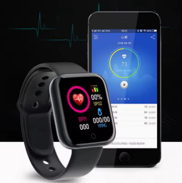 Multifunctional Smart Watch for Men & Women – Bluetooth Connected, Phone & Music Control, Fitness & Sports Bracelet, Sleep Monitor – Y68 / D20 Smartwatch