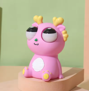 Cute Colorful Pop-Out Eyes Toy – Fun Sensory Squeeze for Kids in Multiple Colors