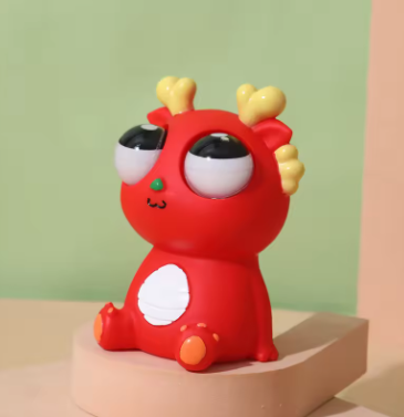 Cute Colorful Pop-Out Eyes Toy – Fun Sensory Squeeze for Kids in Multiple Colors
