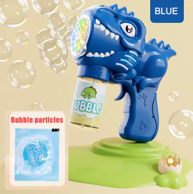 Automatic Bubble Gun – Rocket-Style Bubble Machine with Bubble Liquid for Kids Outdoor Fun