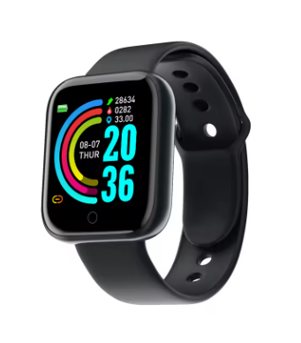 Multifunctional Smart Watch for Men & Women – Bluetooth Connected, Phone & Music Control, Fitness & Sports Bracelet, Sleep Monitor – Y68 / D20 Smartwatch