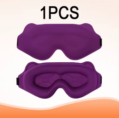 3D Sleep Eye Mask – Soft Memory Foam & No Eye Pressure