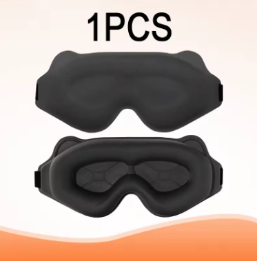 3D Sleep Eye Mask – Soft Memory Foam & No Eye Pressure