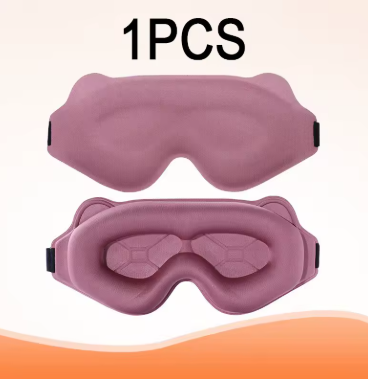 3D Sleep Eye Mask – Soft Memory Foam & No Eye Pressure