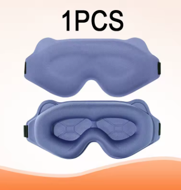 3D Sleep Eye Mask – Soft Memory Foam & No Eye Pressure
