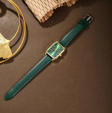 Luxury Women's Square Watch – Classic Quartz Wristwatch