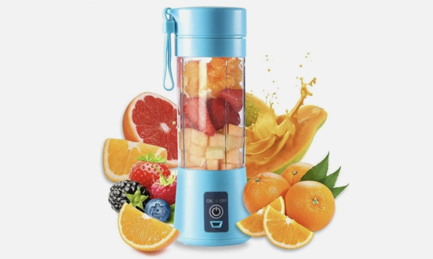 Mini Portable USB Blender – 380ml Smoothie & Juice Maker for Travel
