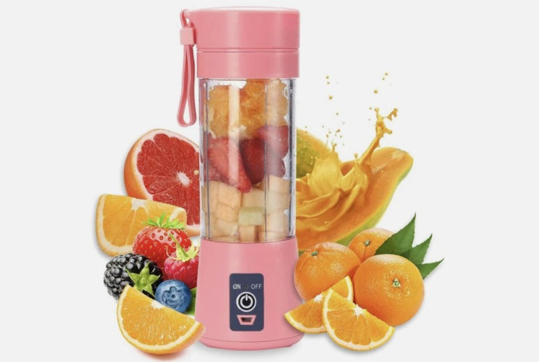 Mini Portable USB Blender – 380ml Smoothie & Juice Maker for Travel