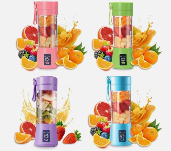 Mini Portable USB Blender – 380ml Smoothie & Juice Maker for Travel
